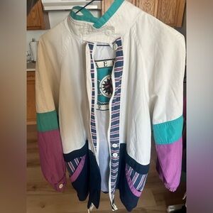 |💙💜 BRAEFAIR SPORT | VINTAGE | Jacket | Color block | Streetwear